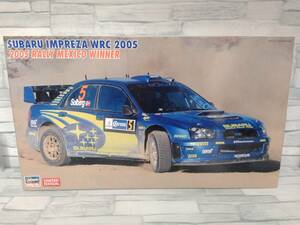 未使用 プラモデル ハセガワ 1/24 スバル インプレッサ WRC 2005 2005 ラリー メキシコ ウィナー