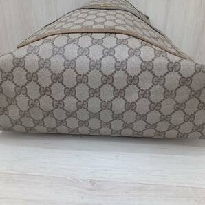 GUCCI グッチ オールドグッチ シェリーライン 39.02.003 ビニール ベージュ トートバッグ レディースバッグ 店舗受取可の画像5