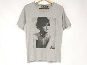 HYSTERIC GLAMOUR ×Andy Warhol 半袖Tシャツ　サイズS 7CT-0941 グレー プリントT アンディウォーホル ヒステリックグラマー