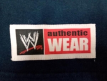 authentic WEAR オーセンティックウェア WWE プロレス Tシャツ Lサイズ ネイビー_画像4