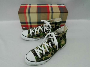 A BATHING APE A Bathing Ape sneakers box attaching beautiful goods 26CM camouflage 