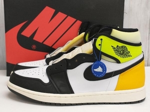 【鑑定済み】【タグ付き】NIKE AIR JORDAN1 RETRO HIGH OG /スニーカー/ナイキ/エアジョーダンワンレトロハイ/VOLT GOLD /555088-118