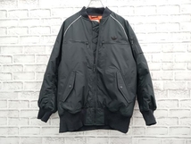 ☆adidas アディダス BOMBER Jacket ボンバージャケット 中綿ジップアップブルゾン HK5233 サイズXS ブラック 店舗受取可_画像1