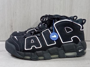 【鑑定済み】NIKE AIR MORE UP TEMPO BLACK WHITE 2020/スニーカー/ナイキエアモアアップテンポ/414962-002/29cm