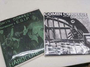 「Comin Correct Split EP 2枚セット Stormcore E.S.I.P. Dirtnap」 25 TA Life PAHC NJHC Hardcore ハードコア