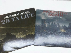 「Morning Again 2枚セット Survival Instinct / split with 25 Ta Life」 Revelation Good Life Records New school ハードコア Ep