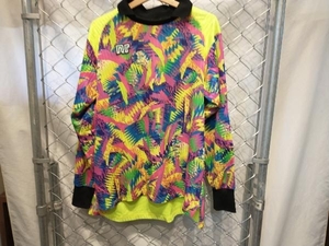 90 -х годов Vintage Ennerre GK Game Frush Рубашка Джерси Униформа № 24 O Используемая одежда энергия ворот Кейпер Джерси Магазин рубашки
