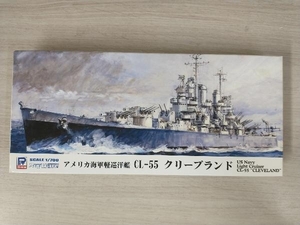  пластиковая модель pito load 1/700 America военно-морской флот легкий ...CL-55 Cleveland Skywave 