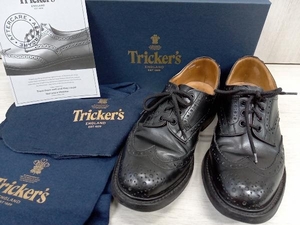 TRICKER'S トリッカーズ Bourton M7292 ブラック 表記サイズ6 1/2 ドレスシューズ 箱・保存袋付き 店舗受取可