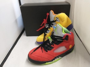 NIKE スニーカー NIKE / ナイキ AIR JORDAN 5 ”What The”／cz5725-700／Nレッド×イエロー