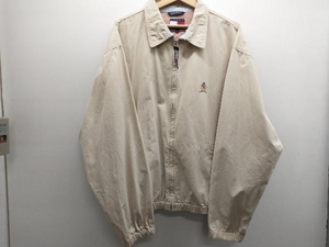 TOMMY HILFIGER ブルゾン 90s スイングトップ Lサイズ ベージュ メンズ通年