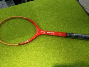 kawasaki SYSTEM 6500 カワサキ 軟式 テニスラケット 木製 ビンテージ