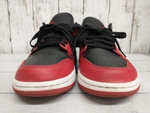 NIKE スニーカー NIKE ナイキ AIR JORDAN 1 LOW エアジョーダン1 レッド/ブラック 25cm_画像2