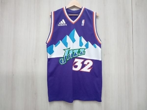 adidas NBA UTAH JAZZ #32 MALONE アディダス メッシュタンクトップ パープル 店舗受取可