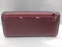 【COACH】F53570 長財布 メタリックチェリー 長財布 中古_画像3