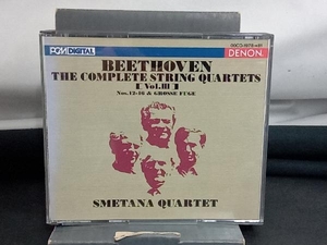 ケース側面日焼けあり スメタナ四重奏団 CD ベートーヴェン:弦楽四重奏曲全集 後期