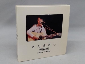 さだまさし CD さだまさしBOX 1976-1978(4SHM-CD)