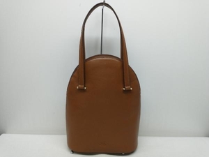 SEEKER×SLOBE IENA Boston bag leather Boston bag SLOBE special order original leather lady's Brown 