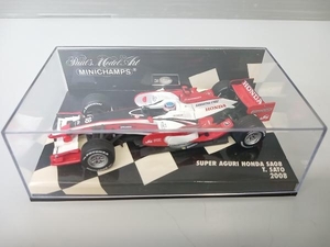 MINICHAMPS 1/43scale Super Aguri F1 Team SA08 T.Sato