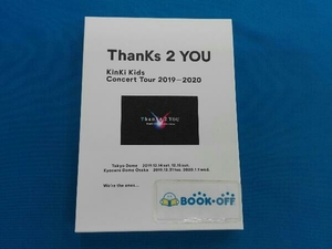 DVD KinKi Kids Concert Tour 2019-2020 ThanKs 2 YOU(初回版)