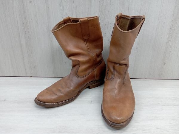 RED WING レッドウィング ペコスブーツ 表記サイズ9 ブラウン | JChere