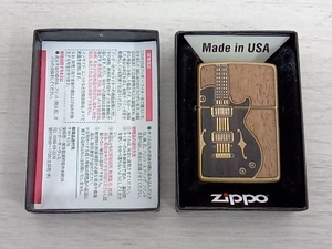 Zippo ジッポ 2005年製 Zippo アンティークギター オイルライター