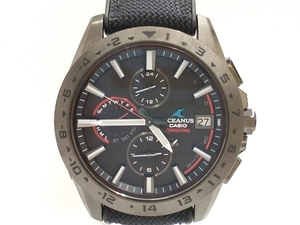 CASIO カシオ OCEANUS オシアナス OCW-T3000／BRIEFING ブリーフィング コラボ 電波ソーラー 腕 時計 ケース 替えベルト有り