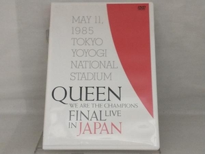 【QUEEN】 DVD; WE ARE THE CHAMPIONS FINAL LIVE IN JAPAN(通常版)