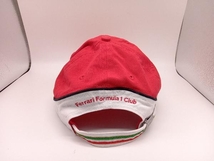 Ferrari フェラーリ キャップ ONE SIZE レッド 赤 帽子 通年_画像5