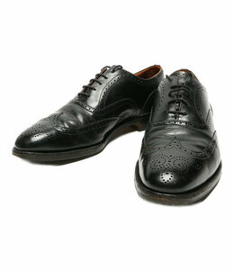 Church’s チャーチ ドレスシューズ ビジネスシューズ ウィングチップ BLACK ブラック E13101 SIZE 8 1/2 F 店舗受取可