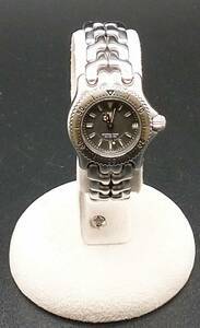 【即決】TAG HEUER タグホイヤー セルシリーズ プロフェッショナル WG1413-0 腕時計 クオーツ デイト レディース ブラック文字盤