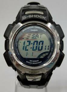 ジャンク 二次電池劣化 CASIO カシオ G-SHOCK ジーショック 電波ソーラー G-300BTJ 腕時計 ケース割れ 汚れ