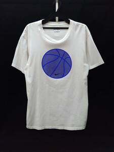 [80s] NIKE ナイキ メンズ 半袖Tシャツ 白 ホワイト M バスケットボール ヴィンテージ 古着 店舗受取可