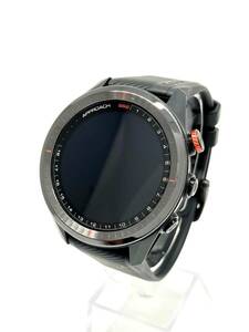 GARMIN ガーミン APPROACH S62 充電式 腕時計 ブラック スマートウォッチ アプローチ GPS ゴルフウォッチ シリコンベルト