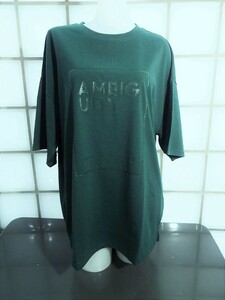 ボーメール グリーン Mサイズ 天竺 吸水速乾 UVカット ポリエステル70%,綿30% 半袖Ｔシャツ ワイドシルエット 新品 BEAUMERE