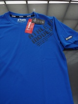 Kswiss k2321 青 Lサイズ ワッフル素材 吸水速乾 消臭 ポリエステル100% 半袖Ｔシャツ 新品 _画像10