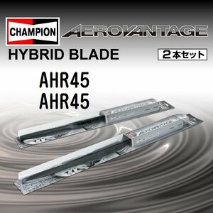 CHAMPION HYBRID ワイパーブレード ジープ コマンダー 2006年～2011年 AHR45 AHR45 2本セット 送料無料 新品
