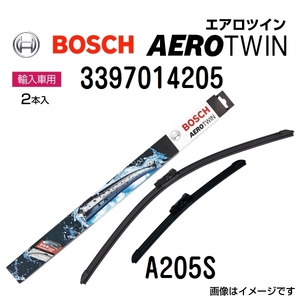 新品 BOSCH エアロツインワイパー ベンツ CLAクラス (W118) 2019年3月- 右ハンドル用 A205S 2本入り 送料無料