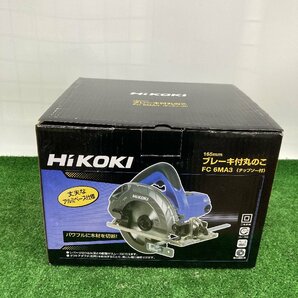 【未使用】HiKOKI 165mm丸のこ FC6MA3 / ITWG16IGD4WWの画像1