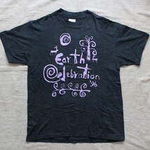 1996年製 Earth Celebration '96 Staff ヴィンテージ Tシャツ 地球 セレブレーション 野外フェス 音楽 アート 佐渡島 古着USAアメリカ製_画像1