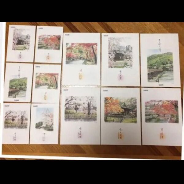便箋 メモ帳 和風 京都 風景 日本 観光地 名所 kyoto 寺 嵐山 桜 文具 Japan memo letter