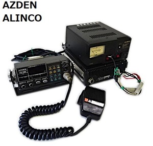 AZDEN 10M FM приемопередатчик PCS-2800, ALINCO Alinco стабилизированный источник питания DM-107M текущее состояние товар / рация 