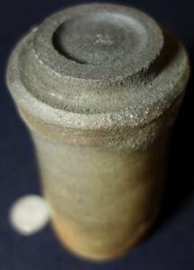 平成期　炭素陶土+砂金釉窯変　極上　薪窯　ビールコップ　究極の陶芸　陶磁器研究