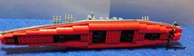 【国内発送 レゴ互換】ノースカロライナ級戦艦 ミリタリーブロック模型_画像9