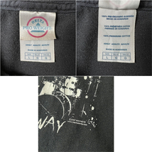 00s THE UNSEEN オフィシャル Break Away プリント 半袖 Tシャツ L 黒 / 00年代 オールド モノトーン バンド ロック バンT MISFITS_画像3