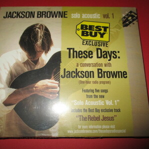 jackson browne / solo acoustic (best buy限定ラジオプログラムCD付き未開封送料込み!!)