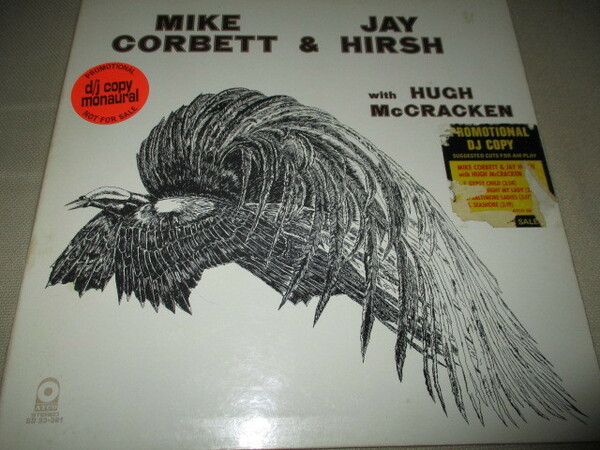 MIKE CORBETT & JAY HIRSH WITH HUGH MCCRACKEN (VERY RARE!! モノラル盤送料込み!!)