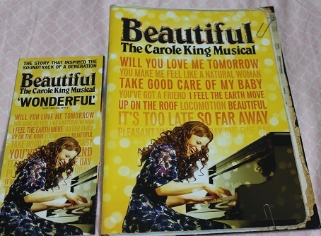 【送料無料】BEAUTIFUL THE CAROLE KING MUSICAL パンフレット