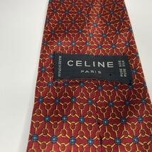 CELINE　ネクタイ2本セット　総柄ネクタイ　バタフライ　トリオンフ　セリーヌ_画像6