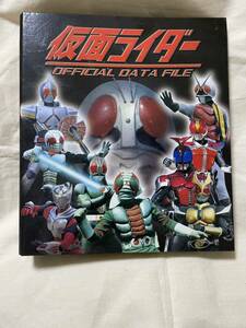 デアゴスティーニ　仮面ライダー　オフィシャルデータファイル　バインダー【ゴム劣化によるこびりつきあり】